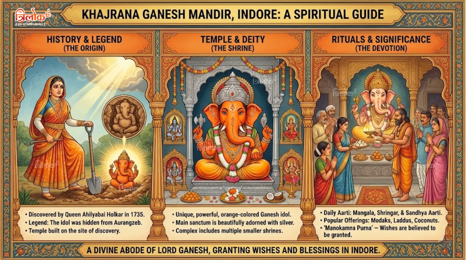 Khajrana Ganesh Mandir, Indore: A Spiritual Guide by Trilok